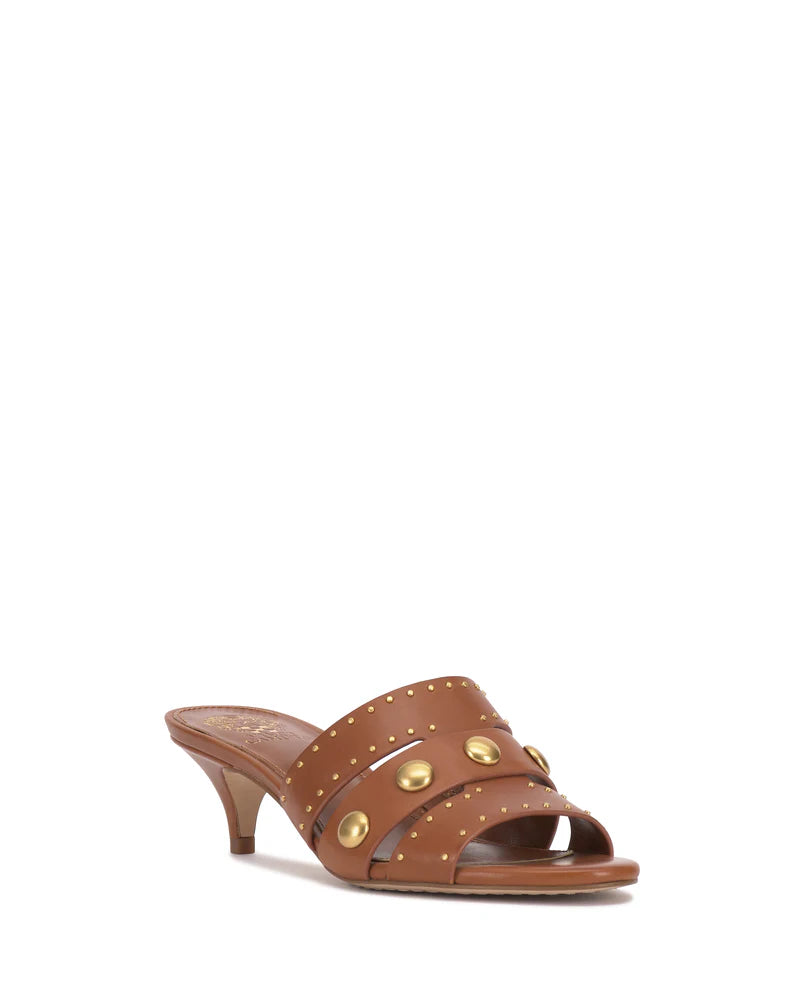 Kyler Studded Kitten Heel Sandal