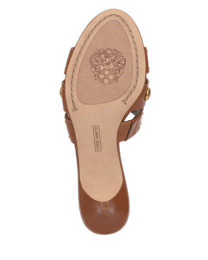 Kyler Studded Kitten Heel Sandal