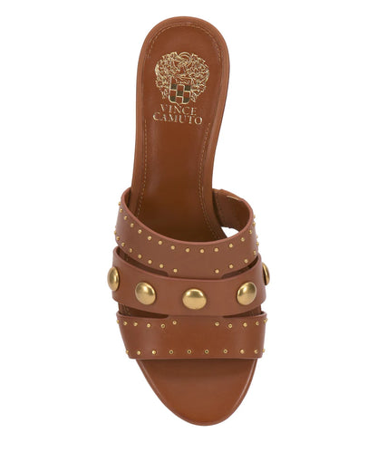 Kyler Studded Kitten Heel Sandal