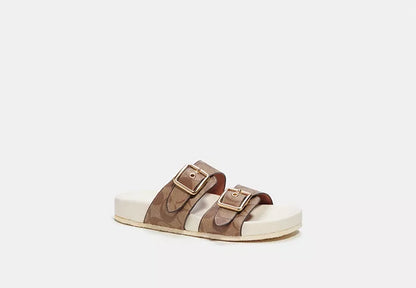 Allanah Sandal In Signature Canvas