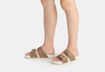 Allanah Sandal In Signature Canvas